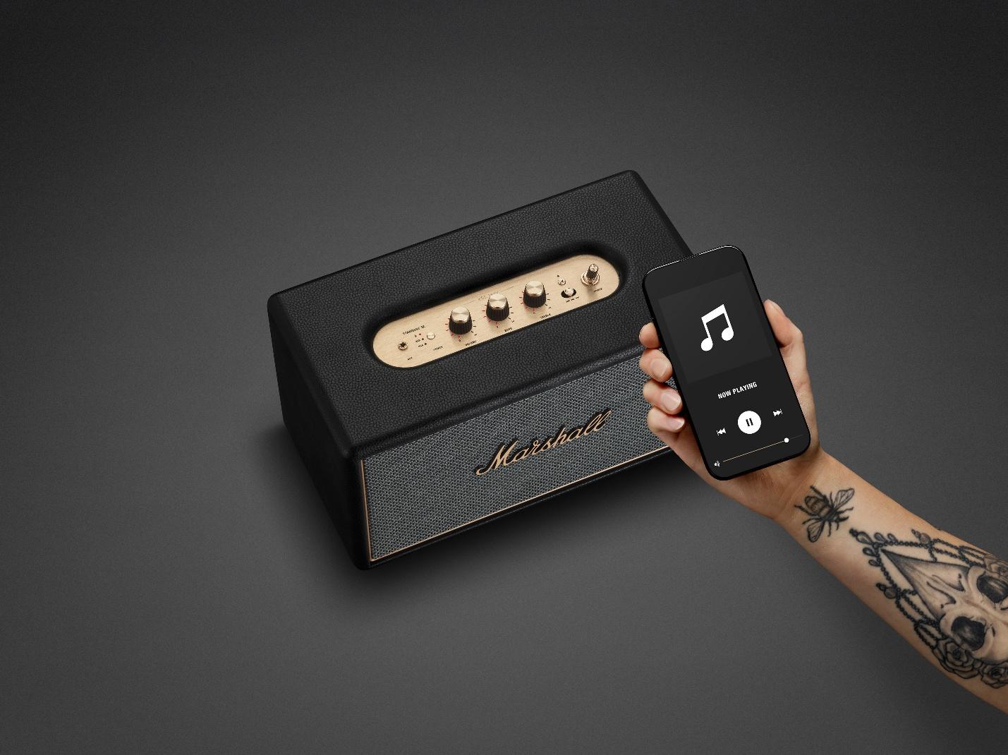 Marshall Homeline IV: Mang âm hưởng sân khấu huyền thoại vào không gian sống - Ảnh 2.