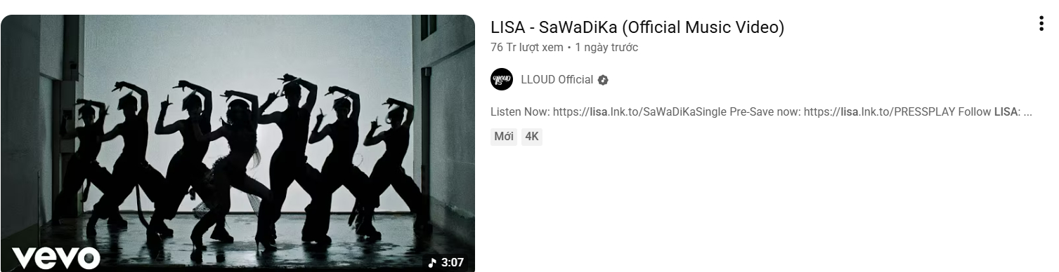 70.8 triệu lượt xem video biến Bangkok th&agrave;nh s&agrave;n catwalk v&agrave; l&yacute; do Lisa vẫn l&agrave; th&agrave;nh vi&ecirc;n hot nhất BLACKPINK - Ảnh 2.