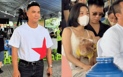 "T&oacute;m d&iacute;nh" Tr&acirc;m Anh xuất hiện c&ugrave;ng Trương Thế Vinh sau m&agrave;n c&ocirc;ng khai y&ecirc;u 6 năm- Ảnh 1.