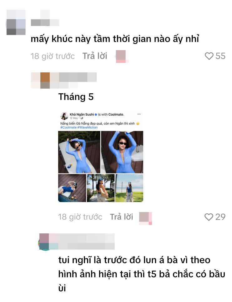 Khả Ng&acirc;n v&agrave; Nhan Ph&uacute;c Vinh bị &ldquo;t&oacute;m d&iacute;nh&rdquo; cảnh t&igrave;nh tứ tr&ecirc;n biển, nghi thời điểm n&agrave;y đ&atilde; mang thai con đầu l&ograve;ng- Ảnh 4.