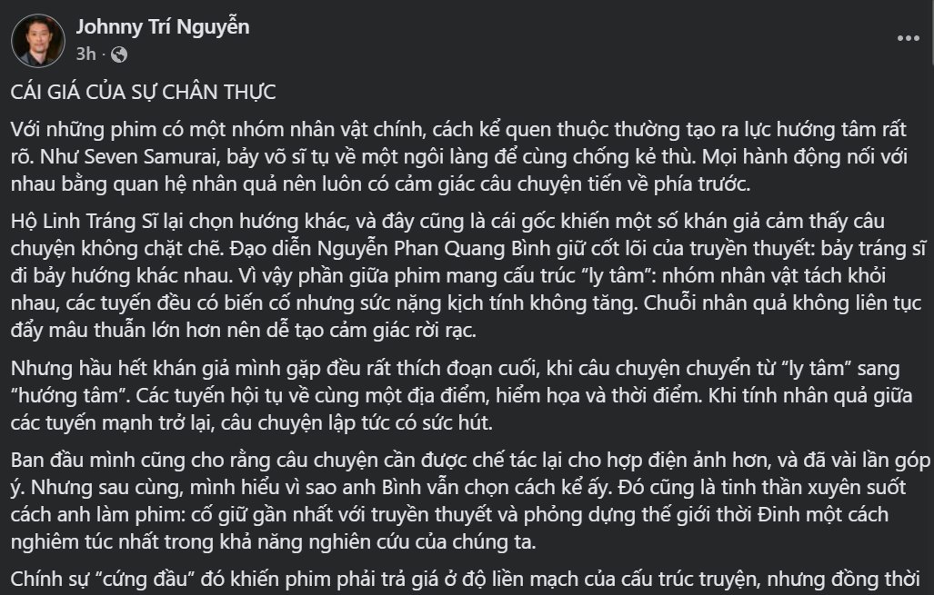 Johnny Tr&iacute; Nguyễn: Sự cứng đầu khiến Hộ Linh Tr&aacute;ng Sĩ phải trả gi&aacute;- Ảnh 1.