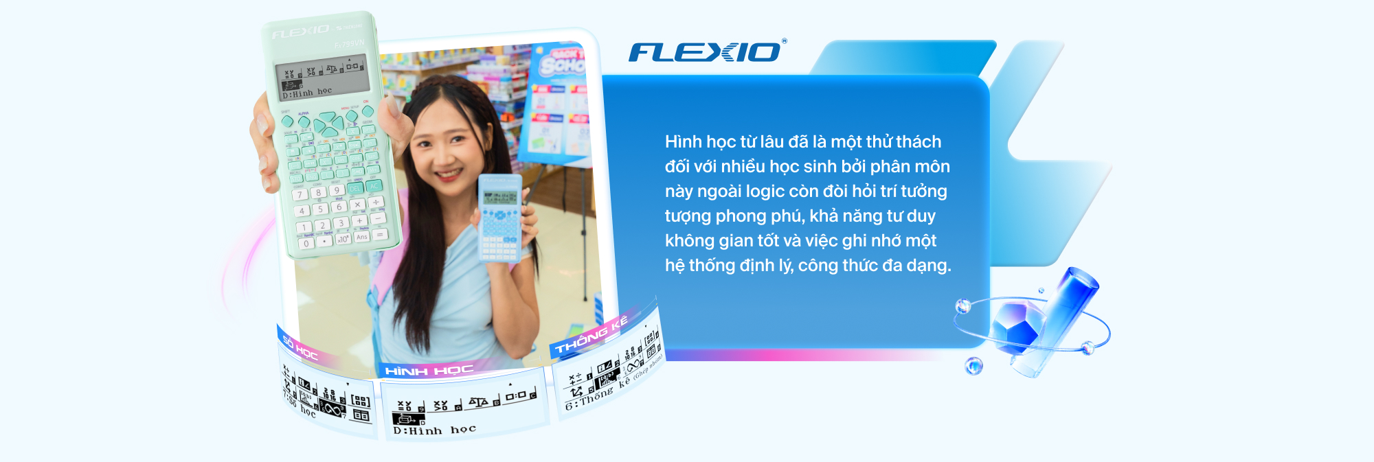 Flexio tung phiên bản mới Flexio Fx799VN Geometry Pro Edition, làm chủ số hình, khởi động năm học mới chủ động theo cách riêng - Ảnh 4.
