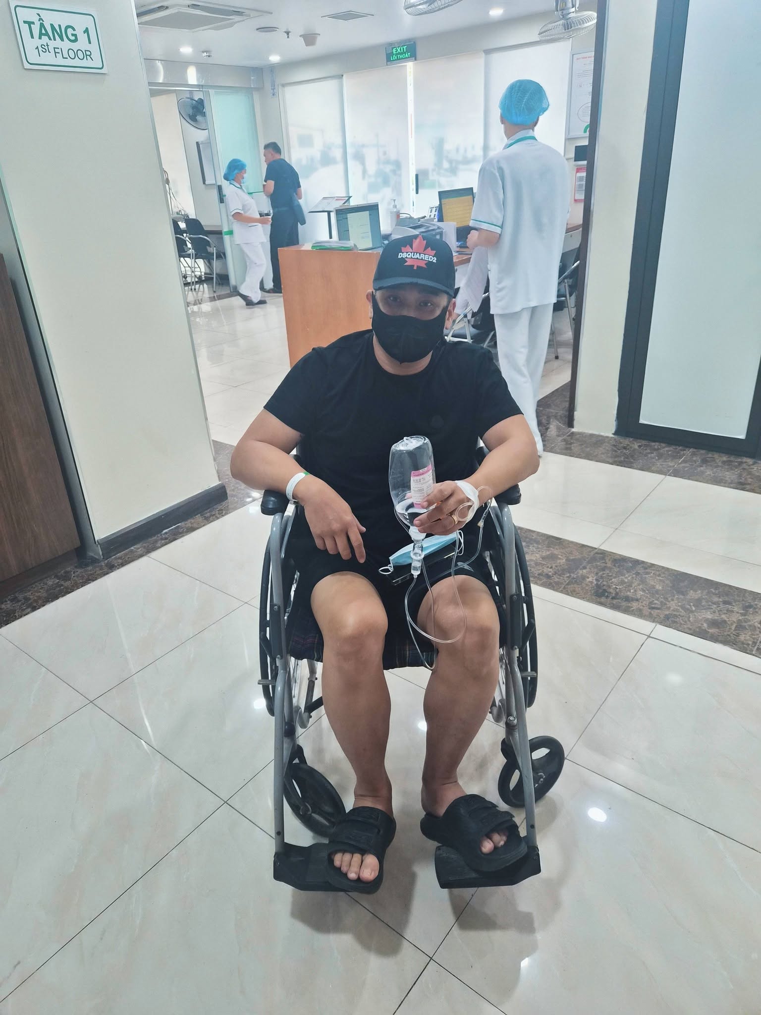 Diễn viên Minh Tiệp nhập viện- Ảnh 1.