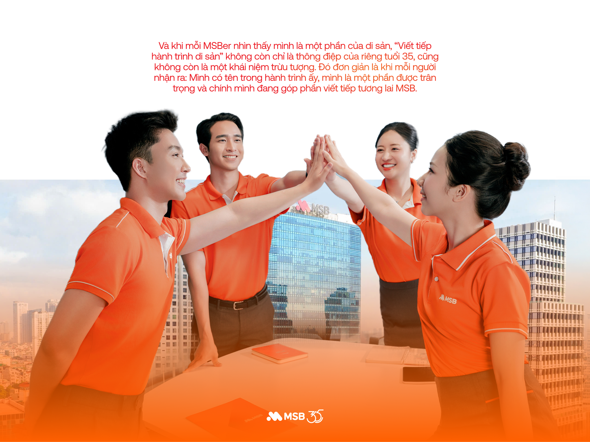 Kỷ niệm 35 năm thành lập: MSB Vinh danh 8.000 nhân sự bằng chuỗi sự kiện tại ba miền Bắc, Trung, Nam - Ảnh 12.
