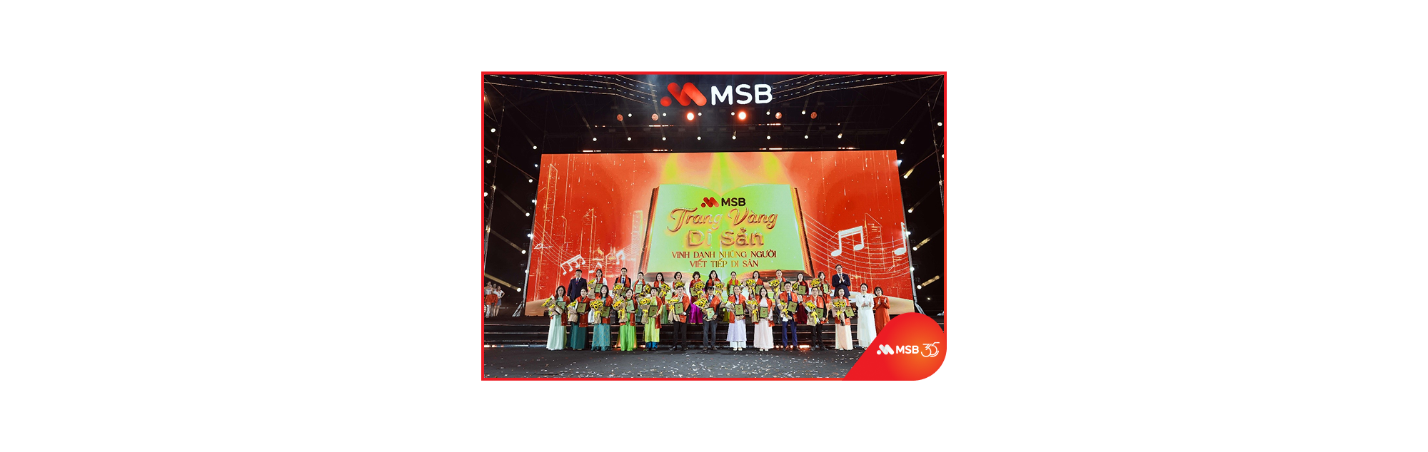 Kỷ niệm 35 năm thành lập: MSB Vinh danh 8.000 nhân sự bằng chuỗi sự kiện tại ba miền Bắc, Trung, Nam - Ảnh 1.