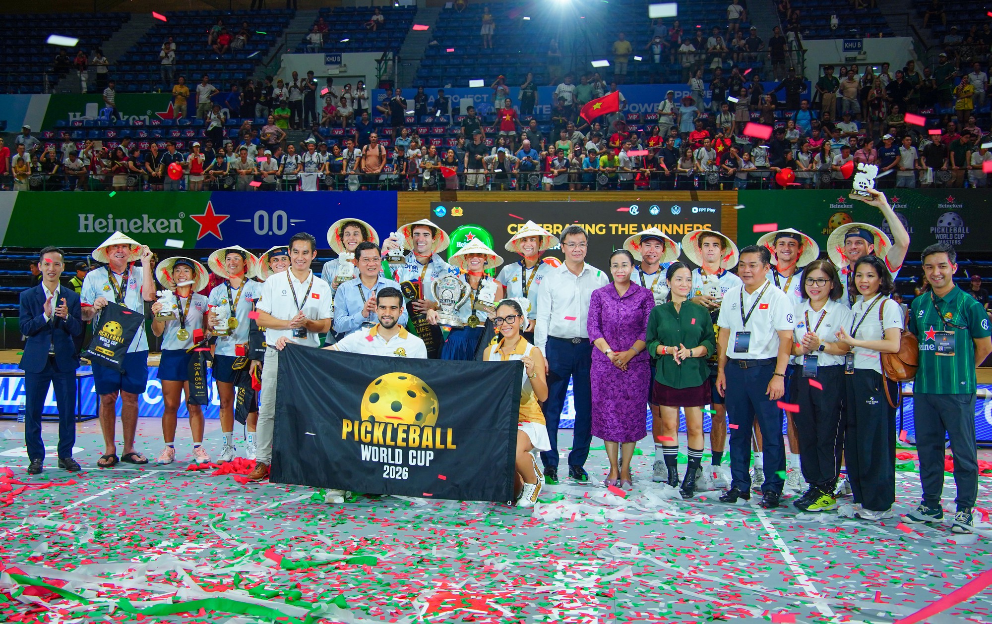 Đội tuyển Việt Nam chinh phục ngôi Á quân Heineken Pickleball World Cup 2026 - Ảnh 1.