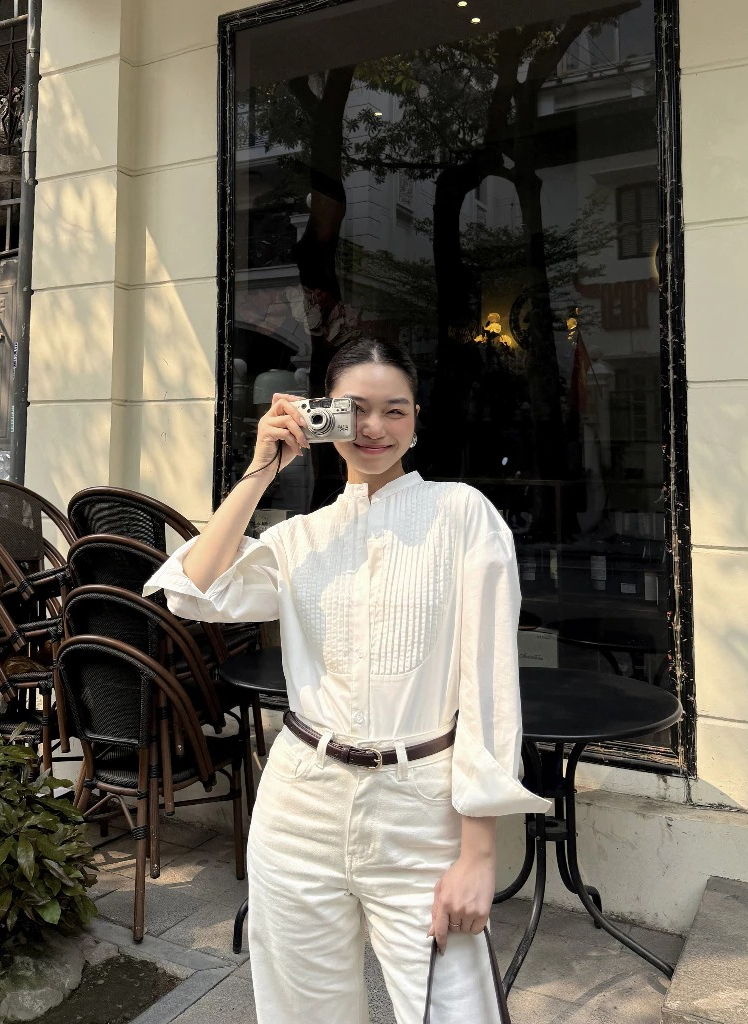 Local brand SALE 9/9: 9 mẫu áo sơ mi đẹp nhất để phối cùng quần jeans lẫn chân váy- Ảnh 6.