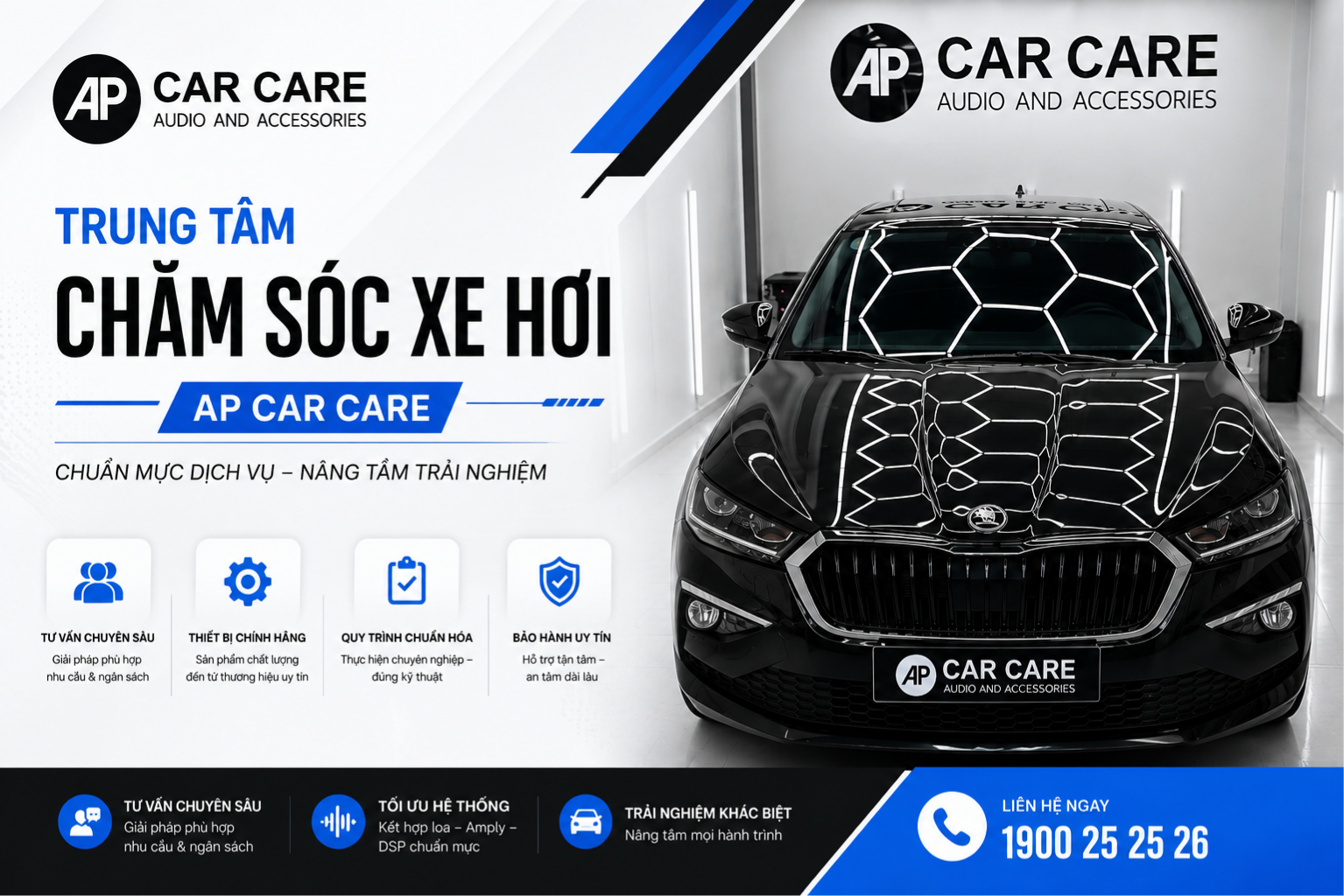 AP Car Care - Trung tâm chăm sóc xe hơi và nâng cấp phụ kiện chuyên nghiệp - Ảnh 1.