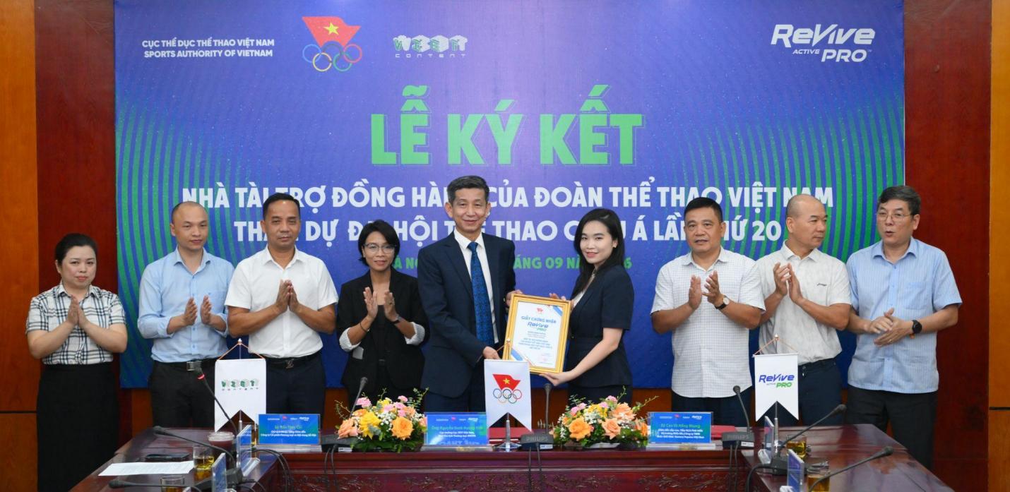 Chung một ý chí, cùng một niềm tự hào, Revive Thể Thao tiếp sức tuyển thủ Việt Nam tại ASIAD 20 - Ảnh 1.