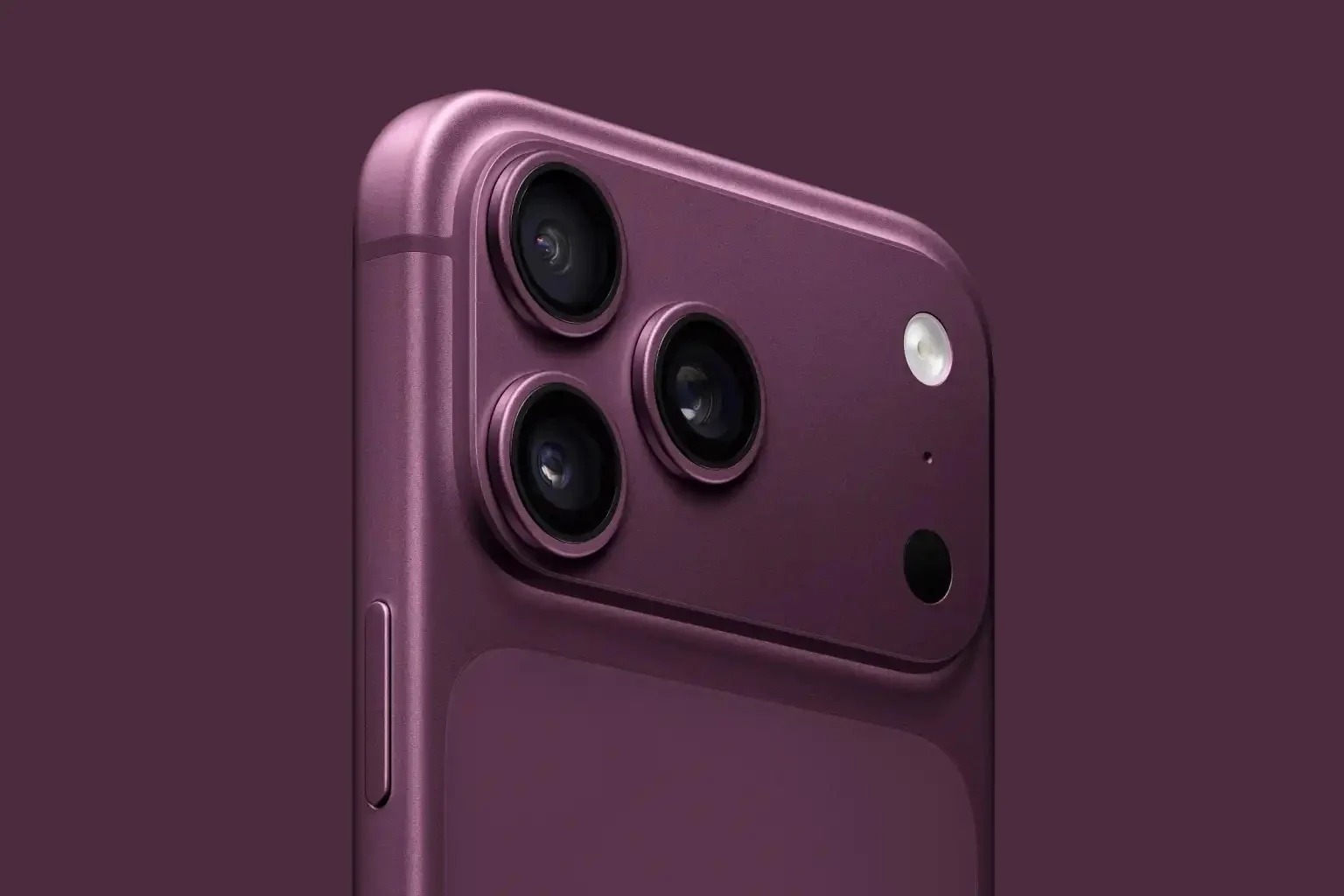 Video thực tế iPhone 18 Pro Max m&agrave;u Dark Cherry lộ diện ngay trước giờ G - Ảnh 3.