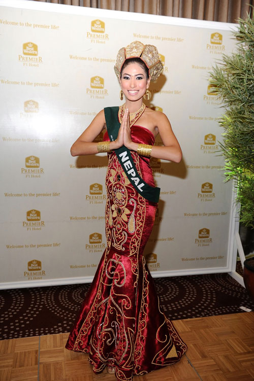 Miss Earth: Hoàng Anh tiếp tục "lu mờ" trong trang phục dân tộc 5