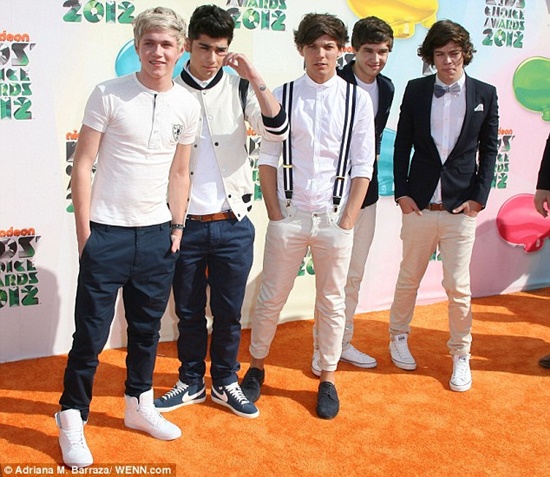 One Direction lọt Top 10 nhân vật hấp dẫn nhất 2012 1