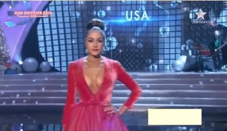 Diễm Hương trắng tay tại Miss Universe 2012, Hoa hậu Mỹ đăng quang 2