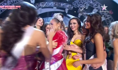 Diễm Hương trắng tay tại Miss Universe 2012, Hoa hậu Mỹ đăng quang 3