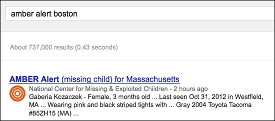 Google cho ra mắt tính năng tìm trẻ lạc 1
