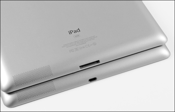 Tiếp tục "lột đồ" iPad 4 và The new iPad 1