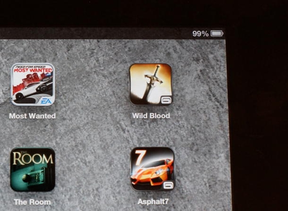 iPad cho Nexus "ngửi khói" về thời lượng pin 4