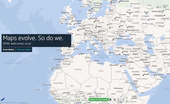 Nokia muốn vượt mặt Google Maps 1