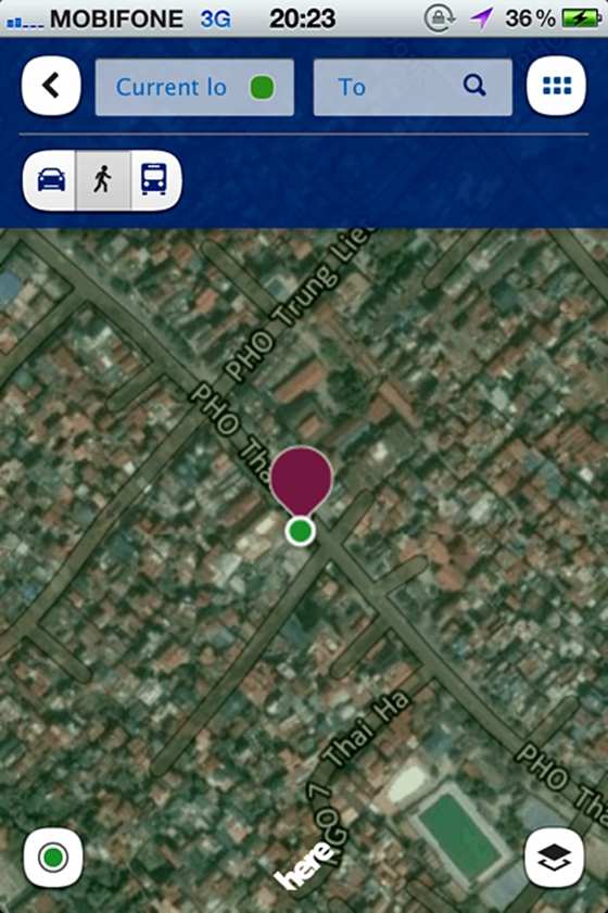 Nokia chính thức ra mắt bản đồ cho iOS 3