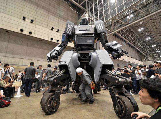 Nhật Bản cho ra mắt robot chiến đấu... như trong phim 1