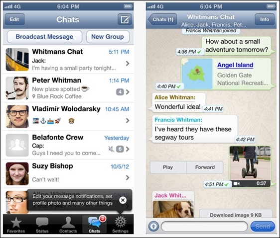 Facebook cùng dự định thôn tính Whatsapp 1