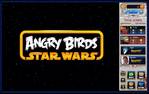 Ứng dụng Angry Birds cực hot trên Facebook 1