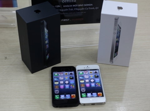 iPhone 5 chính thức phân phối tại Việt Nam với giá từ 15,7 triệu đồng 5