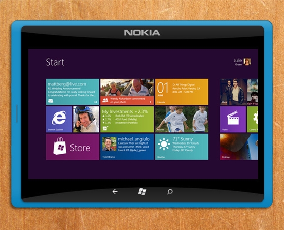 Nokia chuẩn bị tung máy tính bảng sử dụng Windows 8 2