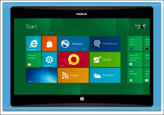 Nokia chuẩn bị tung máy tính bảng sử dụng Windows 8 3