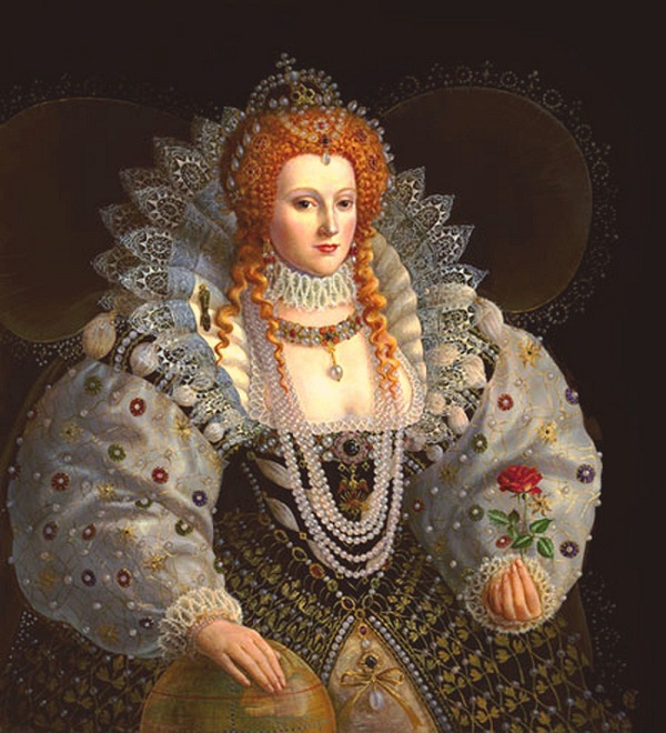 Cách làm đẹp "mặt trắng như ma" thời Elizabeth I