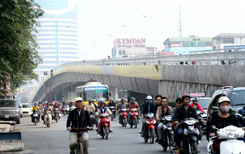 Hà Nội sắp thông xe cầu vượt 350 tỷ đồng 6