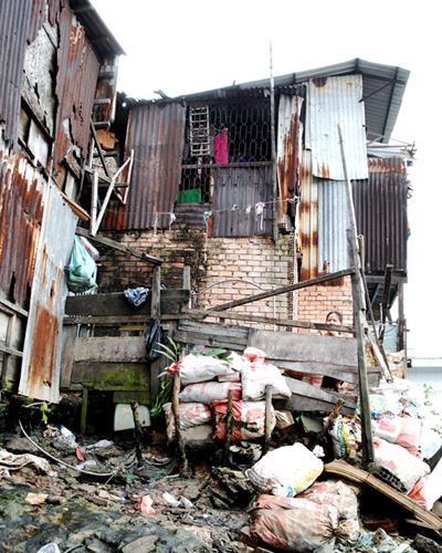 Cuộc sống trong khu "ổ chuột" ở Sài Gòn 2