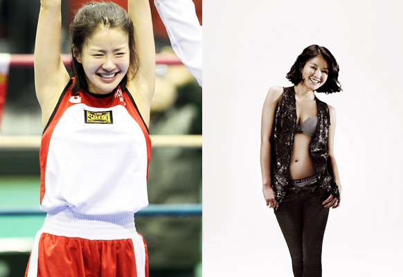 Vẻ đẹp của "Boxing girl" Khả Ngân gây sốt tại Hàn Quốc 3