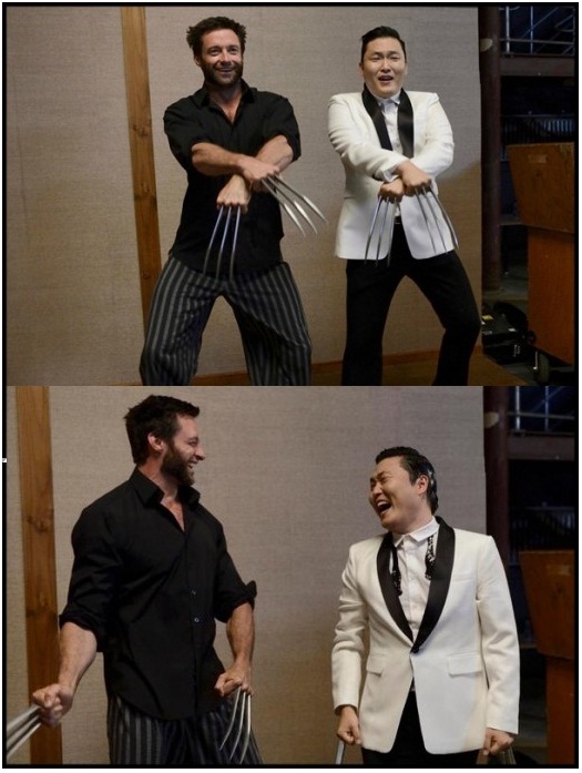 Psy dạy nhảy Gangnam Style cho... "người sói" 