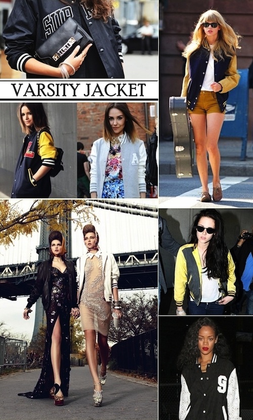 7 xtyle mix đồ cực chất với Varsity Jacket 1