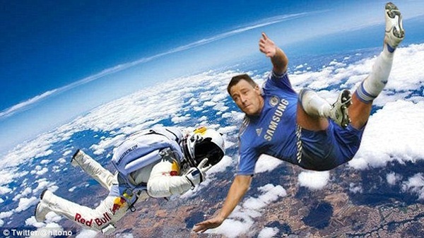 Chùm ảnh “chế” về “dị nhân” Felix Bumgartner