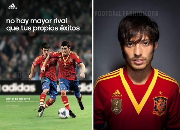 ĐTQG Tây Ban Nha ra mắt mẫu áo đấu mới cực chất 1