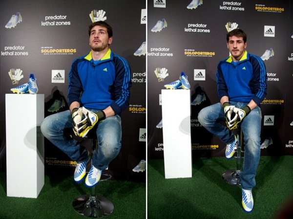 Iker Casillas được Adidas &ldquo;chọn mặt gửi v&agrave;ng&rdquo; l&agrave;m đại diện 3