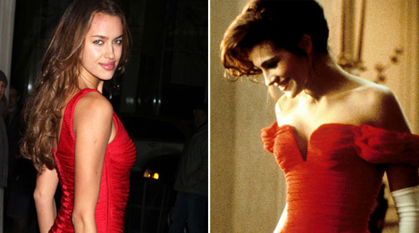 Siêu Wags Irina Shayk muốn “đua” với Julia Roberts 2