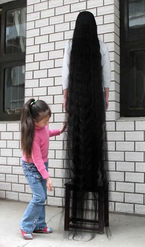 Choáng với những bộ tóc dài nhất thế giới