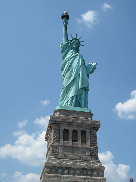 Hình ảnh tượng Nữ Thần Tự Do Biểu tượng nước Mỹ
