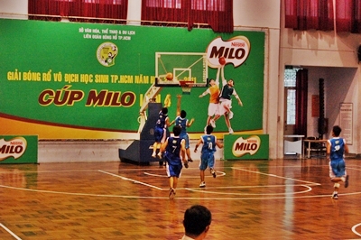 Vui, khỏe cùng giải bóng rổ Cup MILO 2010