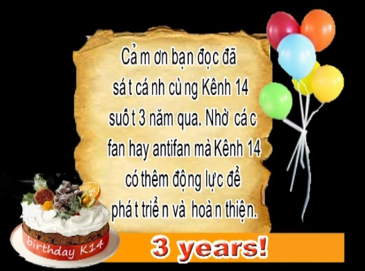 Chủ đề Sinh nhật 10 năm Kenh14vn  Kenh14vn