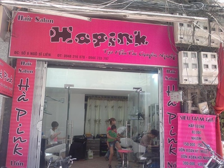 Hà Nội: Salon tóc Hà Pink – tóc đẹp mà giá cực phải chăng