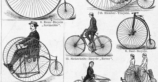 Gia phả xe đạp từ thời cổ lỗ sĩ tới loại có gắn Wi-Fi