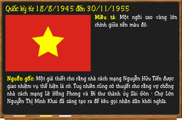 Zoom vào quốc kỳ Việt Nam 1945: Cùng với sự gia tăng của sự quan tâm đến lịch sử đất nước, chi tiết về quốc kỳ Việt Nam năm 1945 đang thu hút sự chú ý của nhiều người. Bằng cách zoom vào những chi tiết nhỏ trên quốc kỳ, bạn sẽ tìm thấy những cảm hứng lịch sử và những kỷ niệm đáng nhớ của Việt Nam.
