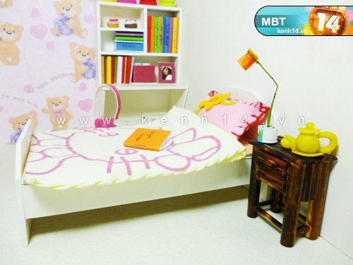 Hướng dẫn cách làm mô hình phòng ngủ bằng giấy đơn giản tại nhà