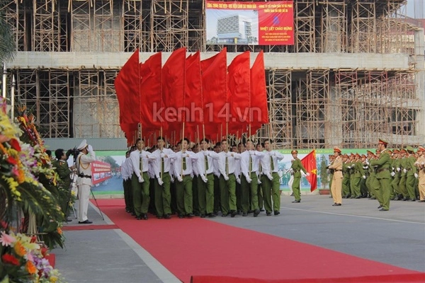 Lễ khai giảng trang nghiêm của Học viện Cảnh sát nhân dân 