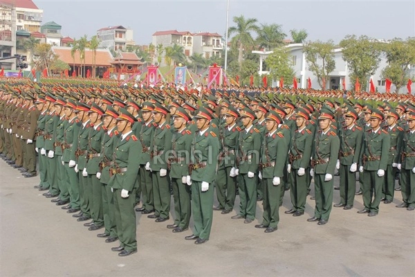 Lễ khai giảng trang nghiêm của Học viện Cảnh sát nhân dân 