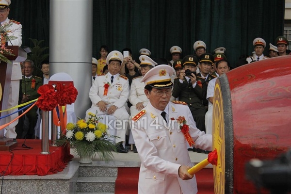 Lễ khai giảng trang nghiêm của Học viện Cảnh sát nhân dân 